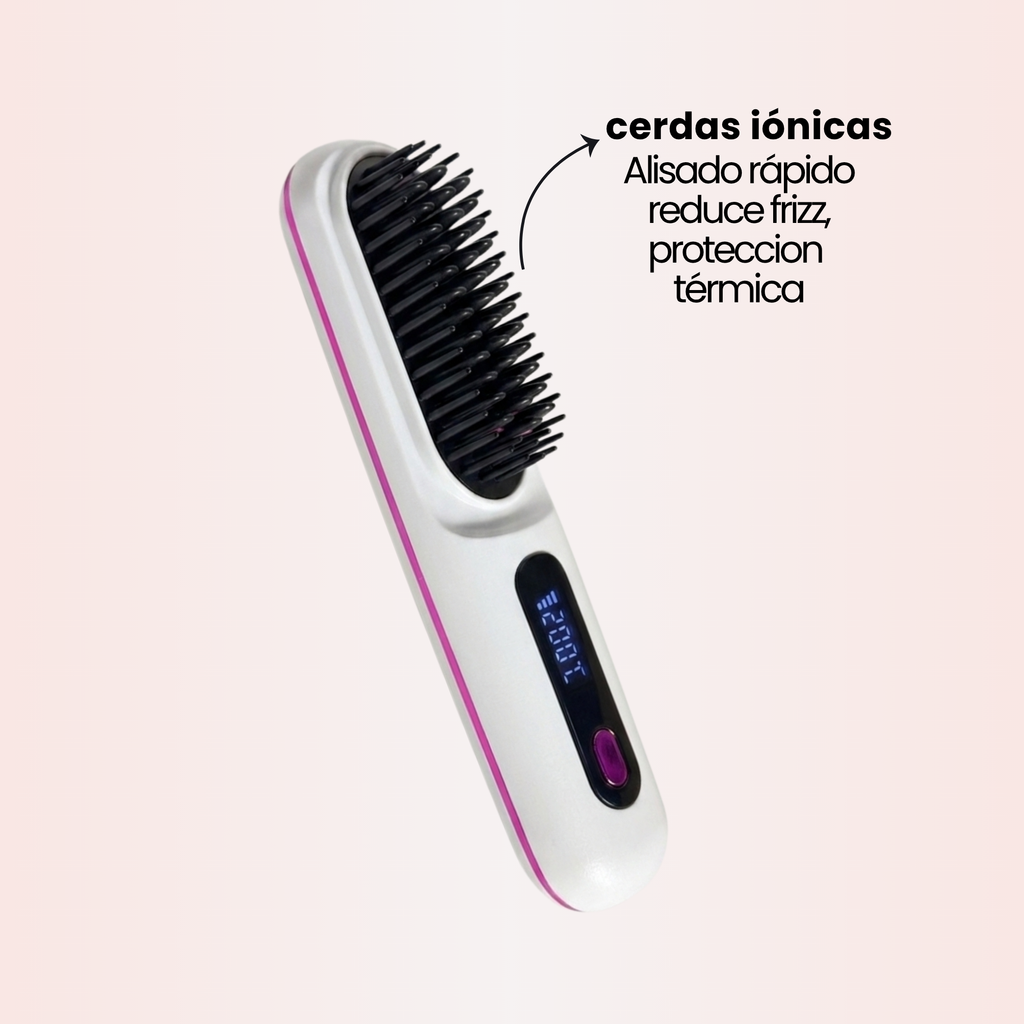 Cepillo Alisador Inalambrico