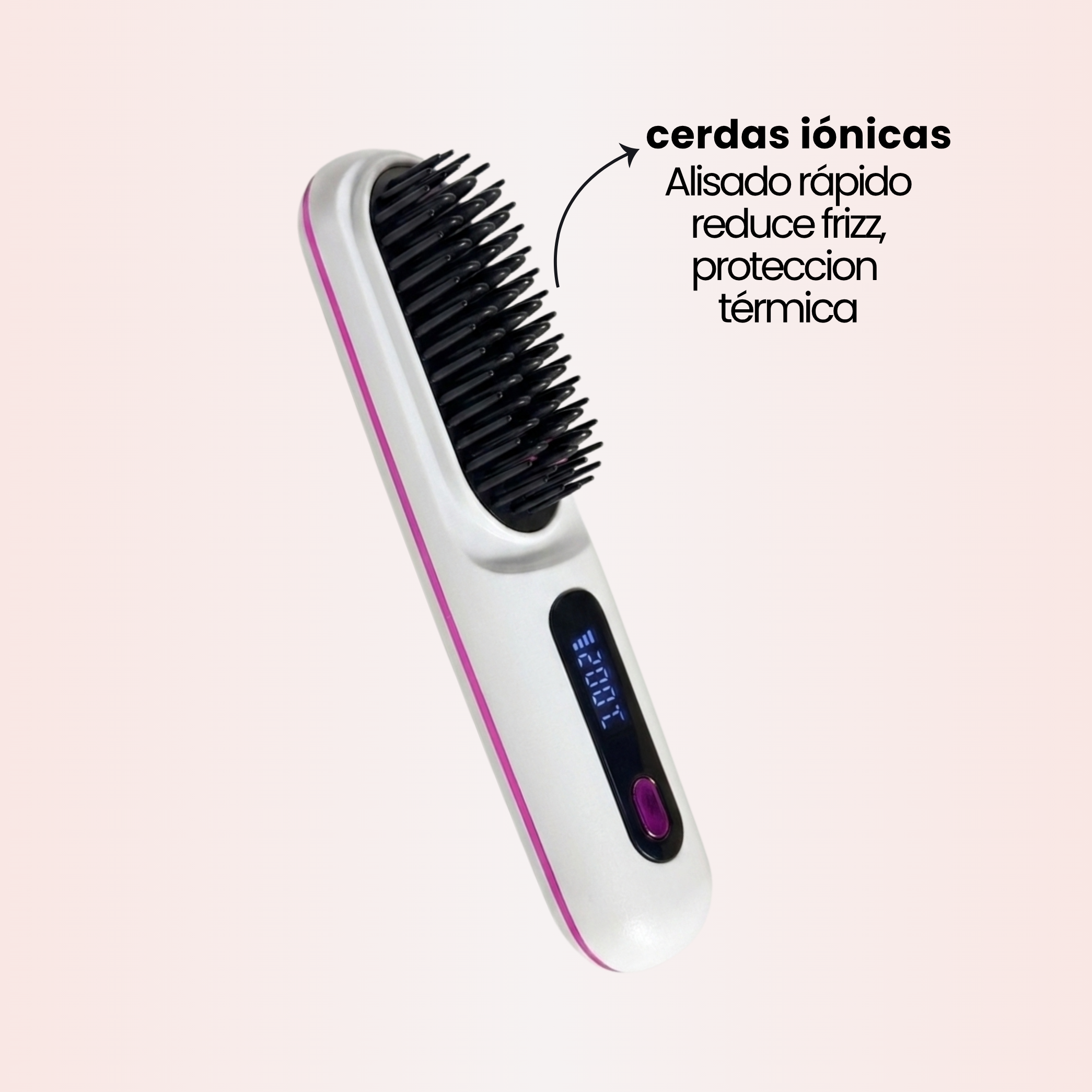 Cepillo Alisador Inalambrico